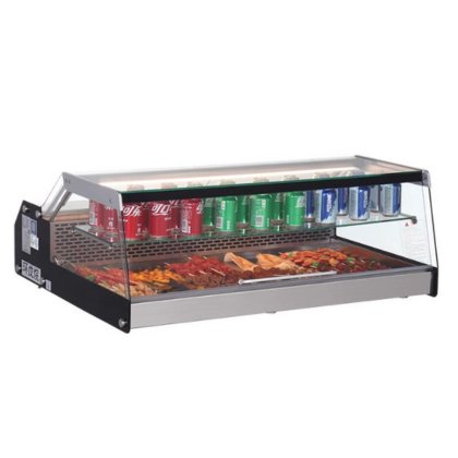 Dual Open-Door Display Refrigeration Countertop