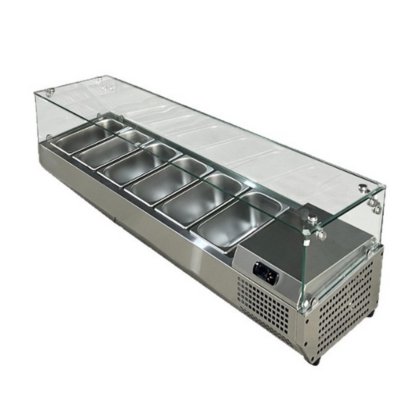Salad Bar Display Refrigeration Countertop