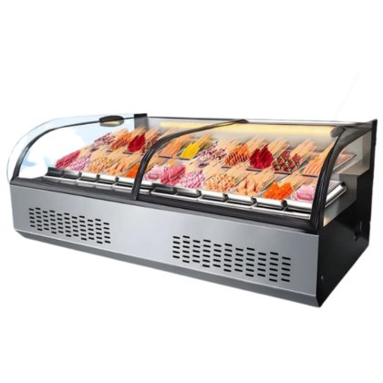 Steps Display Refrigeration Countertop