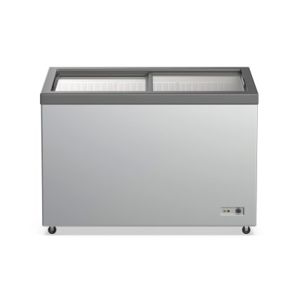 Two-Door Flat Glass Top Freezer