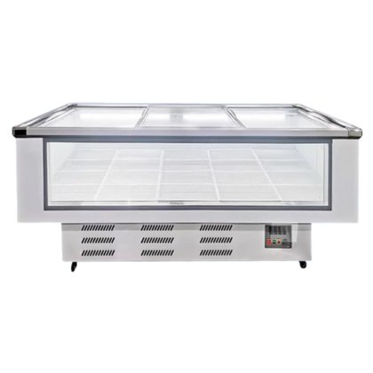 Front Glass Display Island Chiller