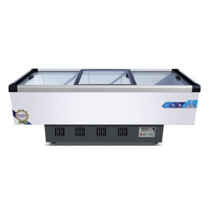 Uniqueness Design Flat Glass Top Freezer