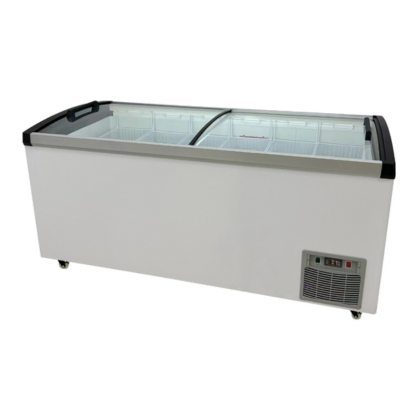 SD/SC-688Y Curved Glass Top Freezer
