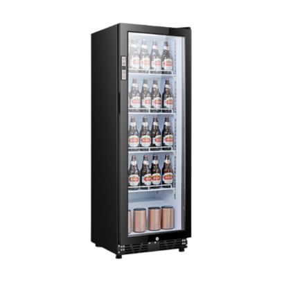 190L Glass door refrigerator for home