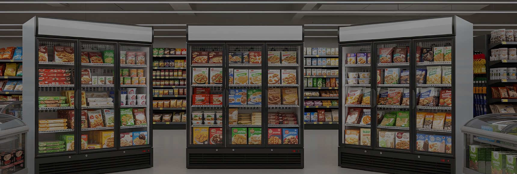 Discover three door freezer commercial--three door glass freezer