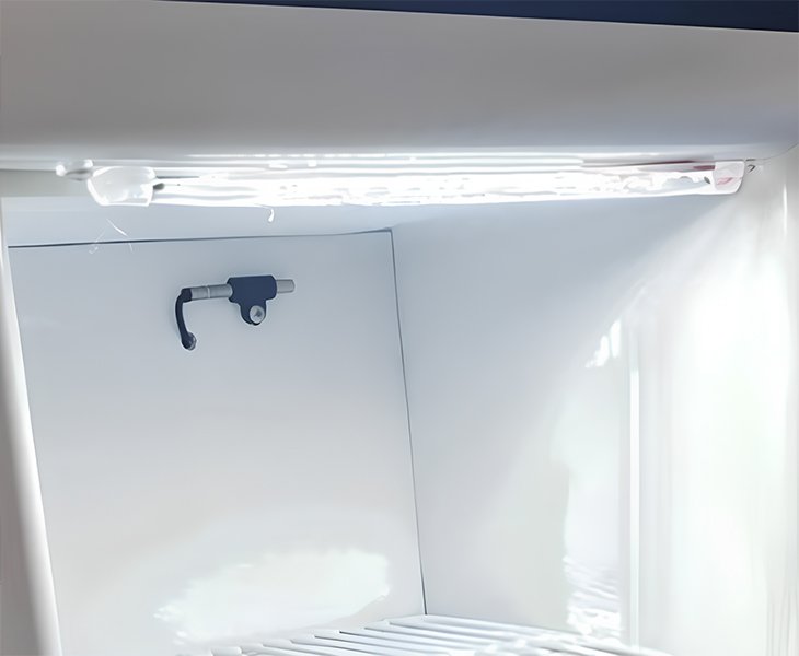 Bright LED Display Freezer Countertop