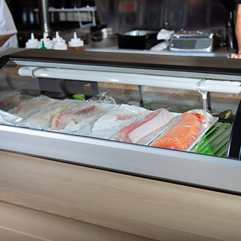 Display Refrigerator Countertop