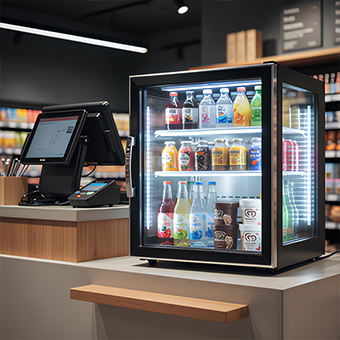 Display Refrigerator Countertop