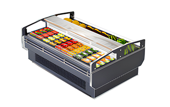 Dual Open Top Island Chiller