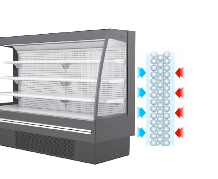 Energy Saving Open Air Merchandiser