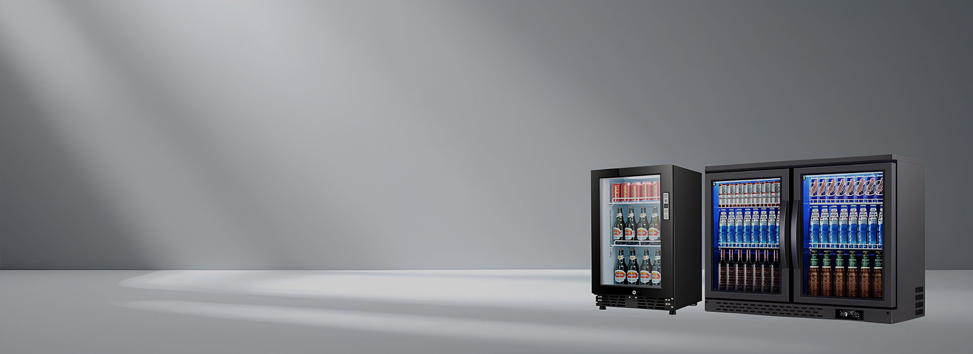 Glass Door Refrigerator for Home