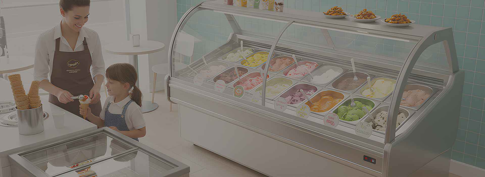 Ice Cream Refrigerator