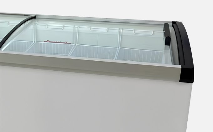 Lock Cool design Island Refrigerator