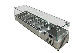 Salad Bar Display Refrigeration Countertop