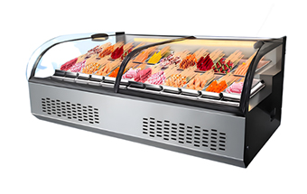 Steps Display Refrigeration Countertop