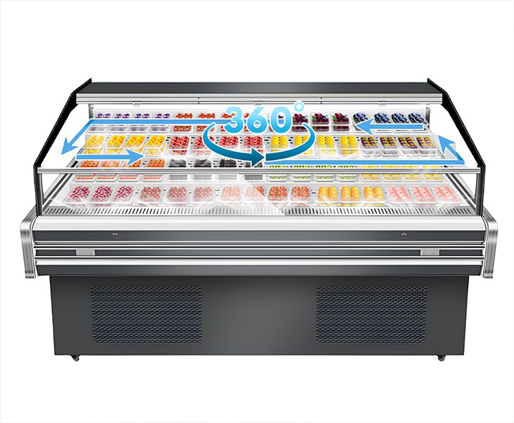 Surround Cooling Open Air Merchandiser
