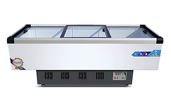 Uniqueness Ice Cream Island Freezer