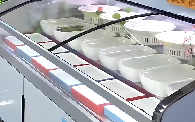 chest display freezer led tube