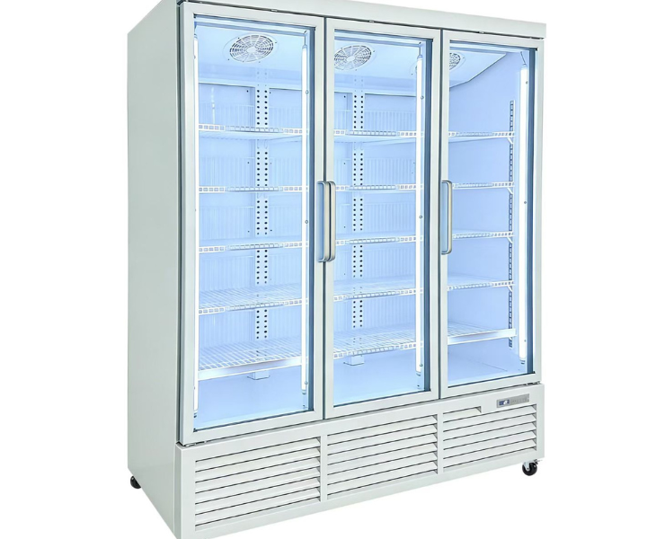 convenience store freezer large capacity