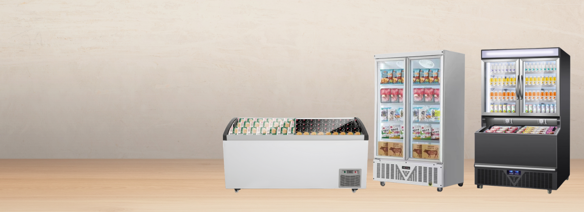 convenience store freezer