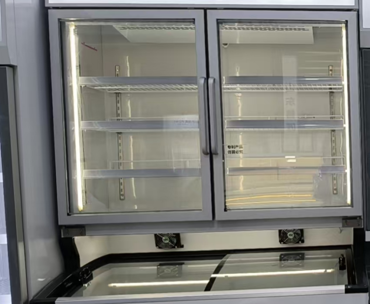 High Brightness Visibility combi freezer