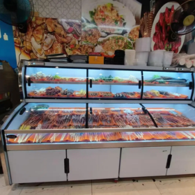 restaurant display freezer front of house upright freezer countertop display freezer
